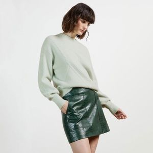 NWOT Ted Baker Ummaa Chunky jumper in Mint green size 2